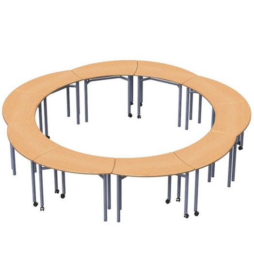 Комбинация столов для групповых занятий IT-K1 3510х3510х580/820 мм