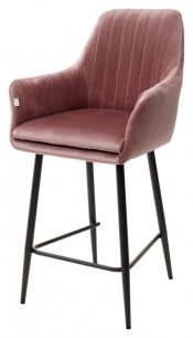 Полубарный стул Роден Blitz 08 Сиреневый, велюр (H=65cm), M-City