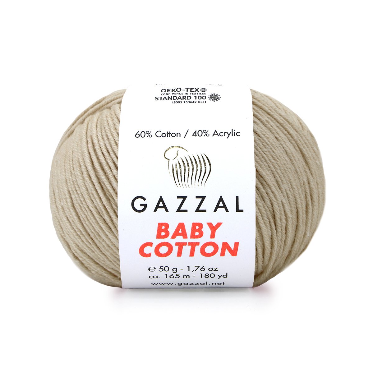 Gazzal Baby cotton 3446 светло-бежевый