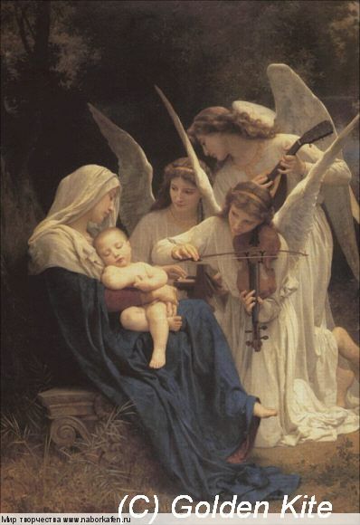 Набор для вышивания "817 La Vierge aux Anges"