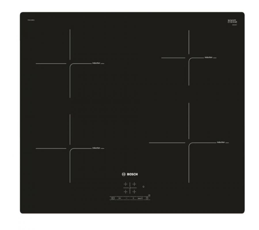 Индукционная варочная панель Bosch PIE611BB1E, черный
