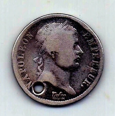 2 франка 1811 Наполеон I Бонапарт Лимож Франция