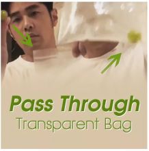 Сквозь пакет – Pass Through Transparent Bag