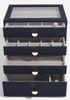 Четырехуровневая шкатулка для украшений с выдвижными ящиками Stackers LC Designs (арт. 75896)