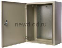 DEKraft ЩРНМ-2 Корпус металлический навесной с монтажной панелью IP31, 500х400х220