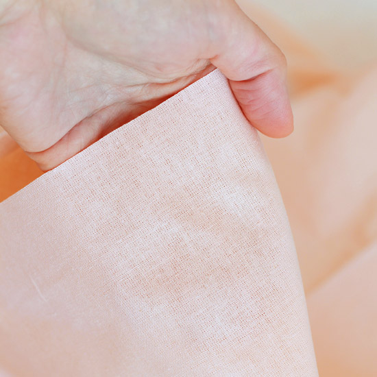 Лоскут ткани - Хлопок телесного цвета 50х150 см.