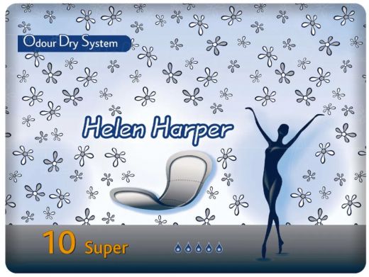 Прокладки послеродовые Helen Harper Super, 10 шт.