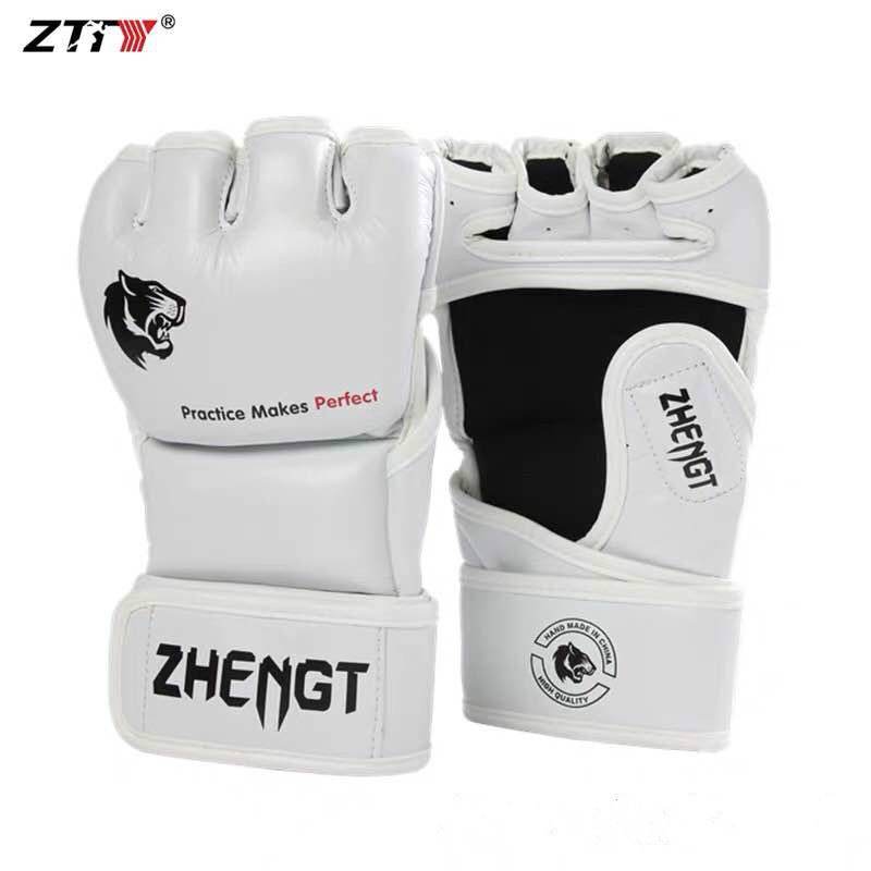 ММА перчатки ZHENGTU Y20 PUL - WHITE