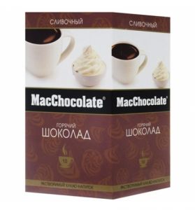 Шоколад горячий MACCHOCOLATE 20г Сливочный
