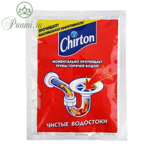 Средство для прочистки труб горячей водой Chirton 80 г
