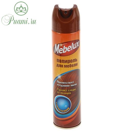 Полироль для мебели Mebelux, с антистатиком, 300 мл