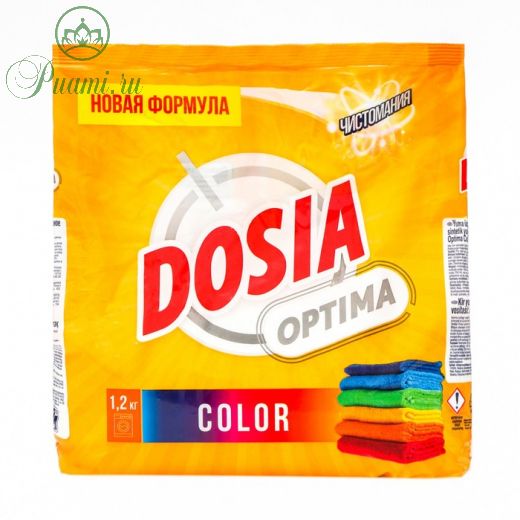 Порошок для стирки Dosia Optima Color 1,2кг