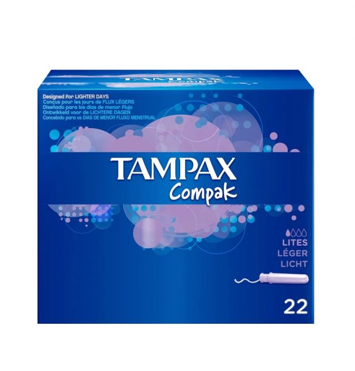 Тампоны гигиенические Tampax Compak Lite 22 шт