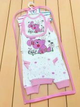 Костюм для новорожденных Baby Life | розовый
