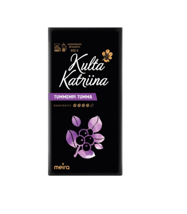 Kulta Katriina кофе молотый Tummempi Tumma 450 гр