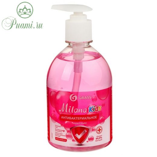 Жидкое мыло Milana Kids Fruit bubbles, антибактериальное, 500 мл