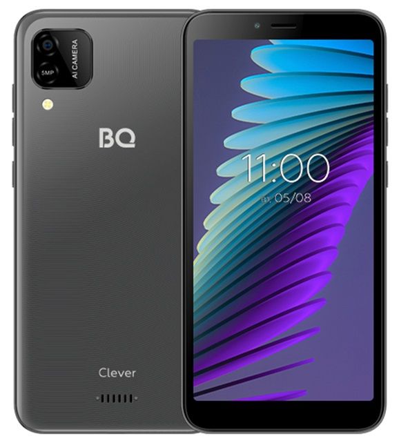 Смартфон BQ 5765L Clever 3/16 ГБ, графит