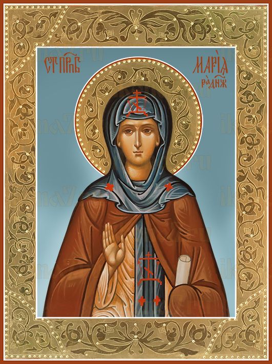 Икона Мария Радонежская преподобная схимонахиня