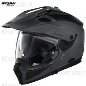 Шлем Nolan N70-2 X Classic N-Com, Серый матовый