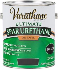 Лак Полиуретановый для Древесины 3.78л Varathane Ultimate Spar Urethane Oil Based Органорастворимый для Наружных Работ