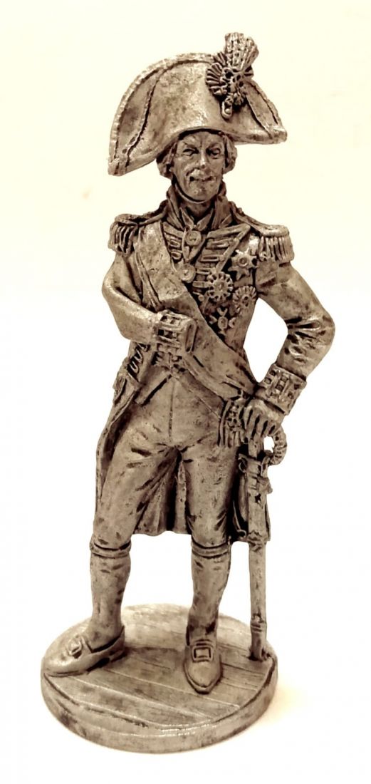 Вице-адмирал Горацио Нельсон. Великобритания, 1805 г Олово