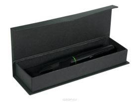 Ручка подарочная, шариковая "HI-TECH", корпус матовый с зеленым декоративным кольцом, карт. коробка (арт. 026079-02)