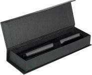 Ручка подарочная, шариковая, с поворотн. механизмом "Neo", корпус матовый серебр., синяя, карт. коробка (арт. 016024-02)