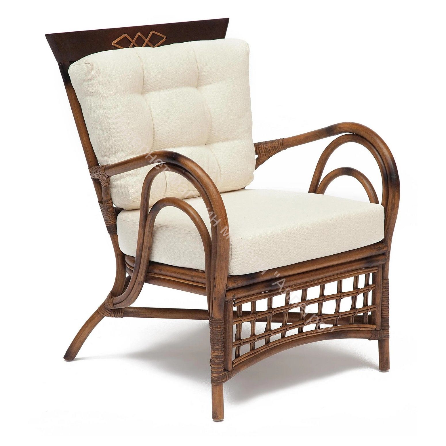 Кресло Secret De Maison Kavanto натуральный ротанг, коричневый античный / Brown Antique