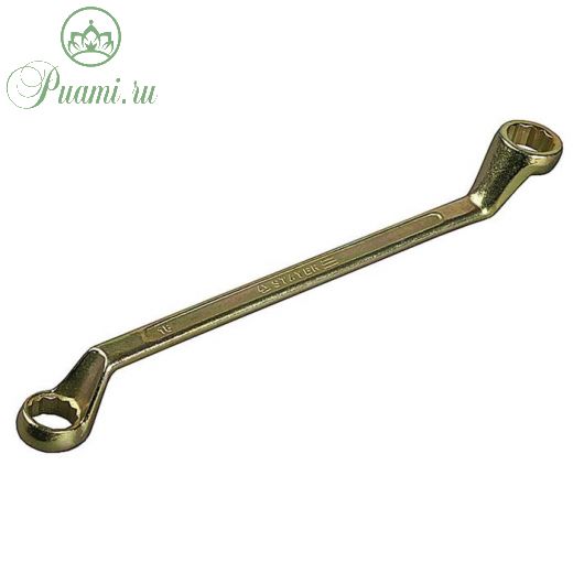 Ключ накидной гаечный STAYER 27130-09-11, изогнутый, 9 x 11 мм