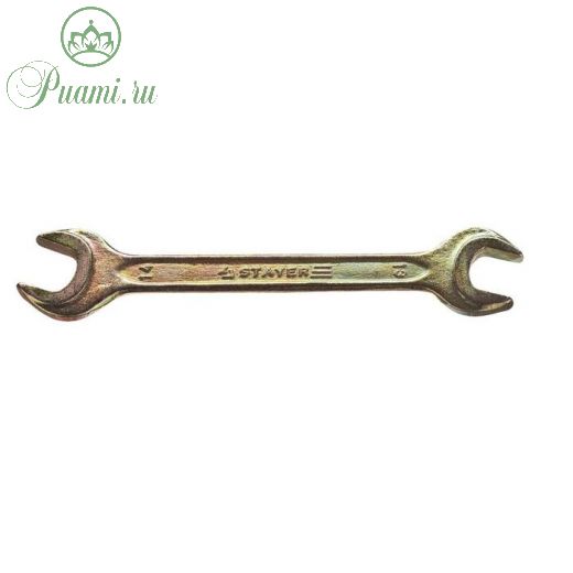 Ключ рожковый гаечный STAYER 27038-13-14, 13 x 14 мм