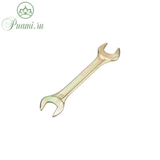 Ключ рожковый REXANT 12-5825-2, желтый цинк, 14х15 мм