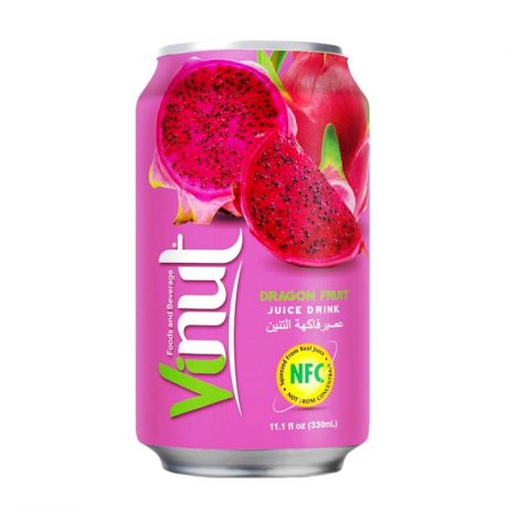 Напиток Vinut сокосодержащий "Сок питахайи", объем 330 мл