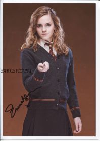 Автограф: Эмма Уотсон. "Гарри Поттер"