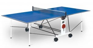 Теннисный стол Start line Compact Light LX Indoor (синий) с сеткой 