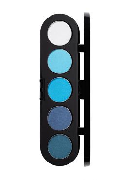 Make-Up Atelier Paris Palette Eyeshadows T07 Blue tones Палитра теней для век №7 сине-голубые тона