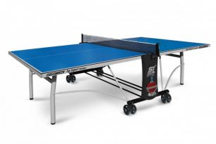 Всепогодный теннисный стол Start Line Top Expert Outdoor (синий) с сеткой 