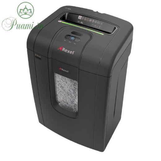Шредер Rexel Mercury RSX1834 (P-4), фрагменты 4x40мм, 18 листов одн, скобы, пл.карты,CD, 34л