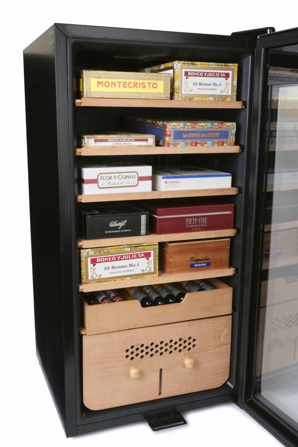 Компрессорный хьюмидор-холодильник Howard Miller на 600 сигар