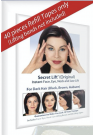 Тейпы Secret Lift face neck eye chin lift) instant face, neck and eye lift (dark hair) facelift tape , 40 шт