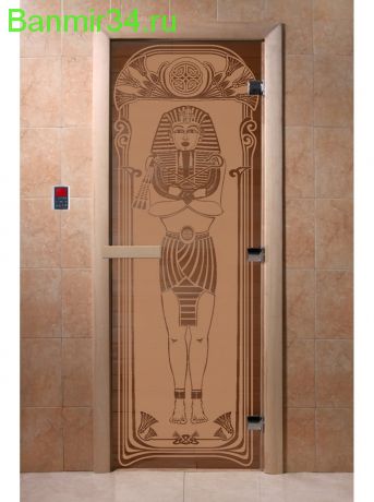 Дверь "Египет бронза матовая"
