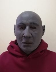 Реалистичная маска из силикона Афроамериканец