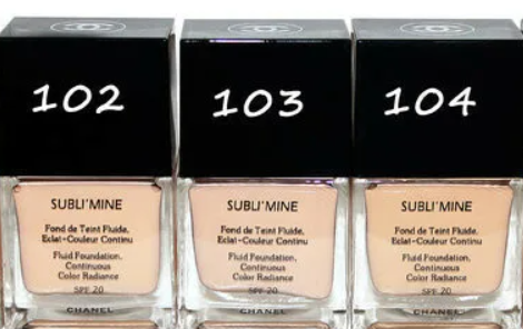 Тональный крем Chanel Subli'Mine Fond de Teint Fluide SPF20 № 102