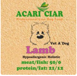 Vet A' DOG HYPOALLERGENIC Lamb 12 кг