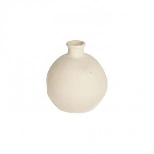 Caetana Серая керамическая ваза 22 cm