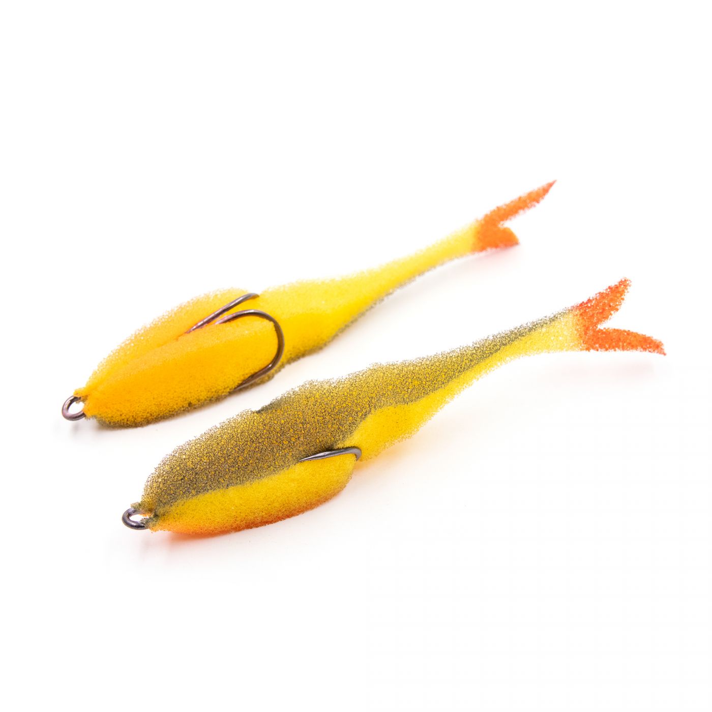 Поролоновая рыбка YAMAN "Devious Minnow" цвет 19, с двойником, уп. 5шт.