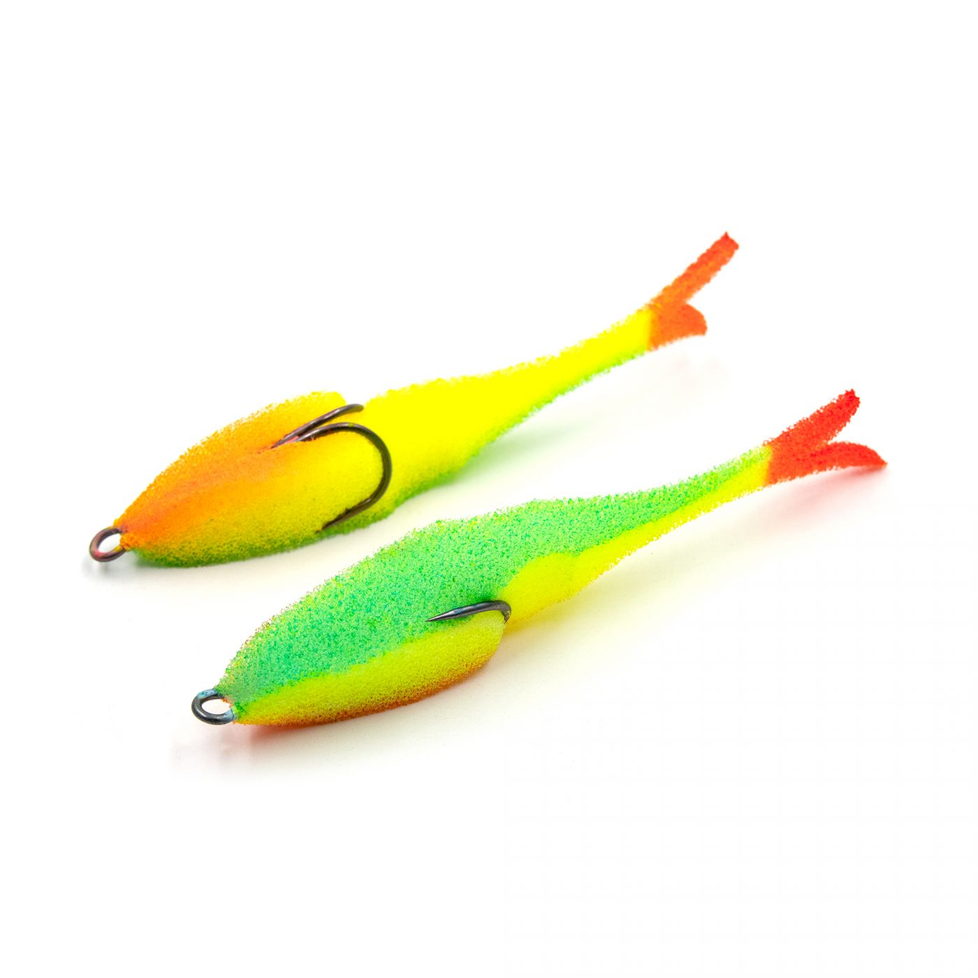 Поролоновая рыбка YAMAN "Devious Minnow" цвет 26 UV, с двойником, уп. 5шт.