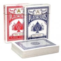 Пластиковые карты для игры в покер Playing Cards, 54 л