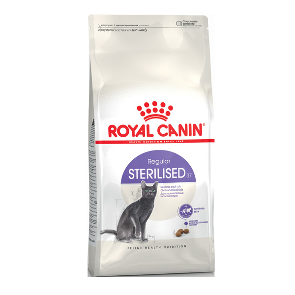 Корм для кошек Royal Canin Sterilised 37 Корм сухой сбалансированный для стерилизованных кошек 10кг