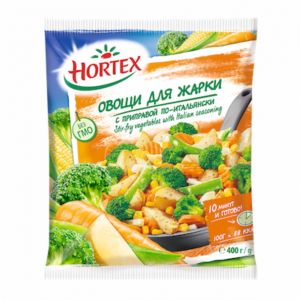 Заморож HORTEX 400г Овощи для жарки по-итальянски