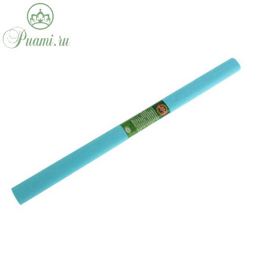 Бумага креповая поделочная гофро Koh-I-Noor 50 x 200 см 9755/13 бирюзовая, в рулоне